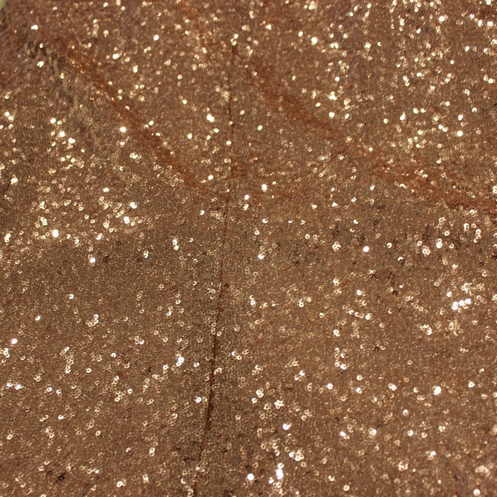 Christina Wu rose gold sequin gown - Picture 4 of 9